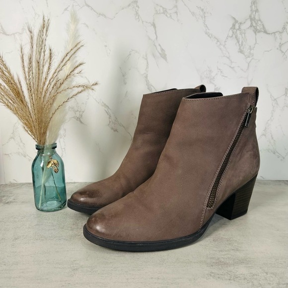 Rockport, Maddie Ankle Boot, Stone Leather, US Women's 10 - Picture 2 of 7